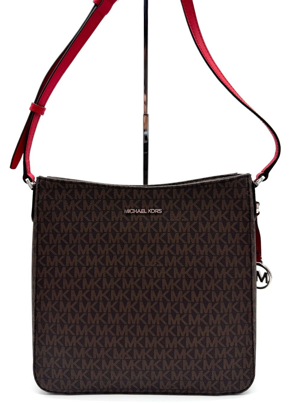 Michael Kors Large Messenger Crossbody Bag Powder Blush Multi